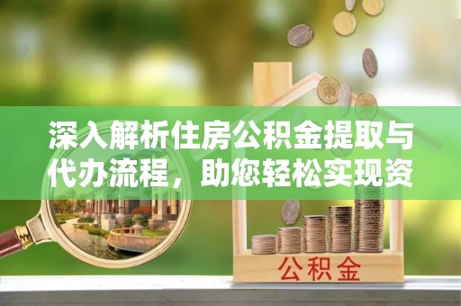 苏尼特左旗深入解析住房公积金提取与代办流程，助您轻松实现资金利用最大化